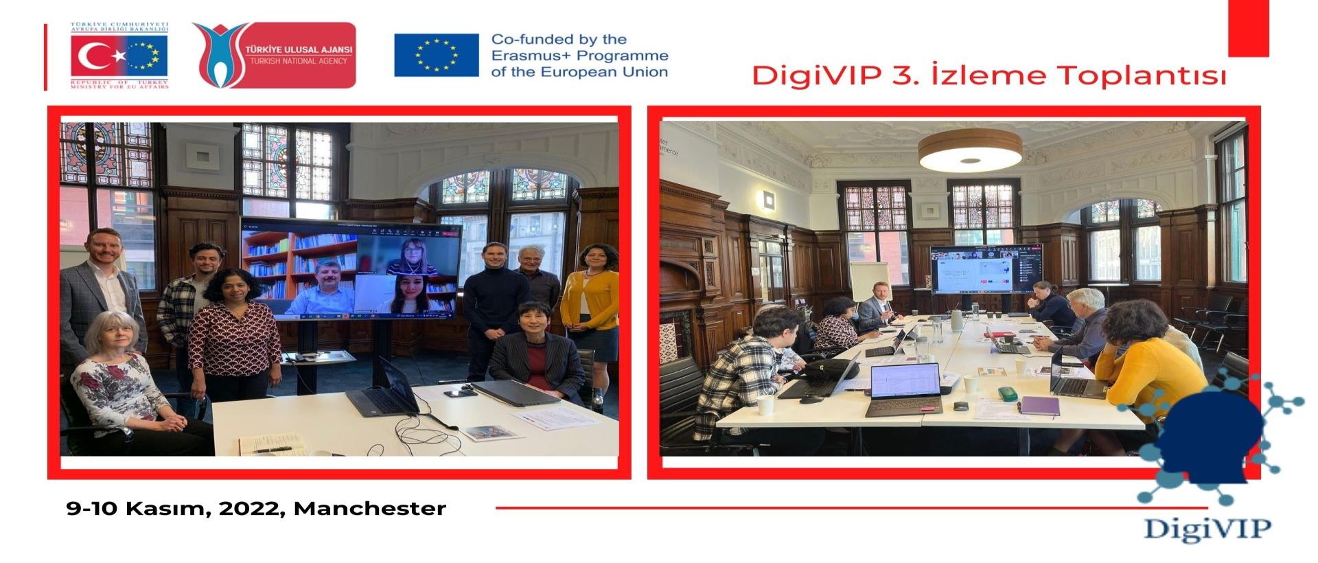 DigiVIP 3.Ulusötesi Proje Toplantısı Hibrit Katılımla Gerçekleştirildi